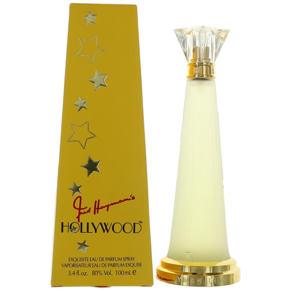 Bottle of Hollywood by Fred Hayman, 3.4 oz Exquisite Eau De Parfum Spray for Women